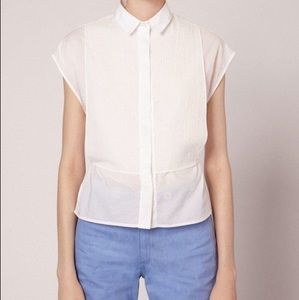 Rag and Bone white blouse top